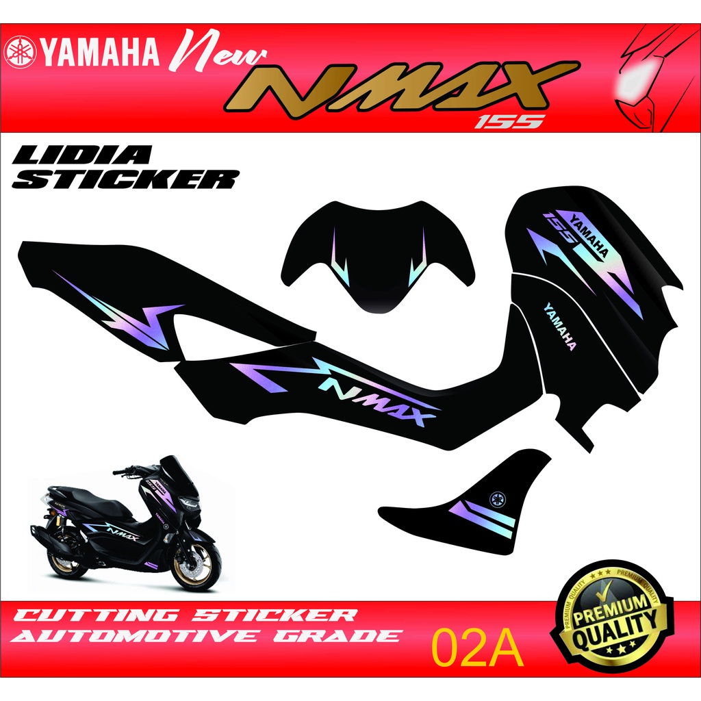สติกเกอร์ตัดตัวถัง NMAX 02A