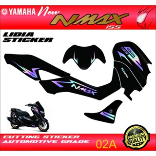 ใหม่ สติกเกอร์ตัด NMAX NMAX LIS BODY NMAX 02A