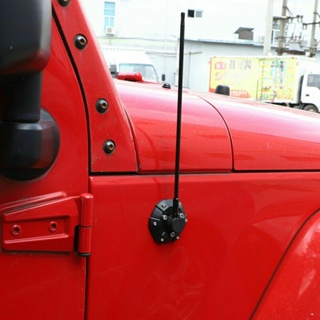 【TokTik Hot Style】ฝาครอบเสาอากาศรถยนต์ ABS สําหรับ Jeep Wrangler JK JL JLU JT Rubicon Sahara Sport 2007-2021