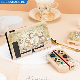 Geekshare เคสป้องกัน ลายกระต่ายน่ารัก สําหรับ Nintendo Switch