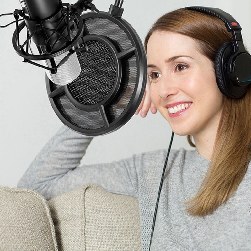 PEPA PS-1 Microphone Pop Filter Anti-Spray Net for Studio Live Broadcast On-line Chat