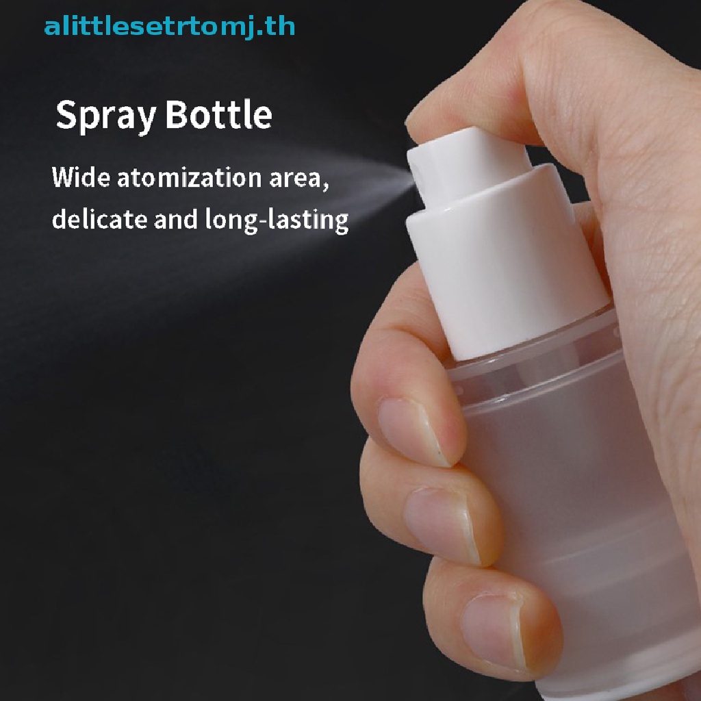 Alittlese ขวดปั๊มสูญญากาศเปล่า ขนาด 15-100 มล. เติมได้ สําหรับใส่เครื่องสําอาง เซรั่ม