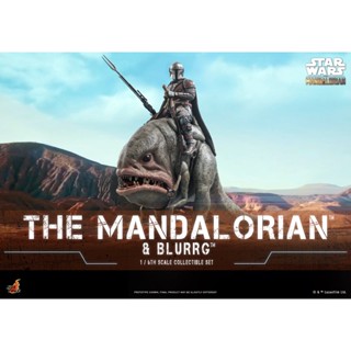 Hot Toys – TMS046 – Star Wars: The MandalorianTM - 1/6th scale MandalorianTM &amp; BlurrgTM Collectible Set