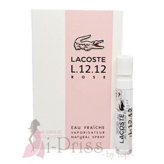 Lacoste L.12.12 Rose Eau Fraiche (EAU DE TOILETTE) 1.2 ml.