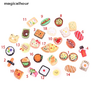 Magicalhour^^ พร็อพอาหารจิ๋ว 2/5 ชิ้น สําหรับตกแต่งบ้านตุ๊กตา