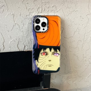 เคสแข็ง สำหรับ ไอโฟน iPhone 14 Pro Max iPhone 13 Pro Max iPhone 12 Pro Max Fashion Cartoon นารูโตะ Naruto อุชิฮาโอบิโต Uchiha Obito อุจิวะ โอบิโตะ Hard Case