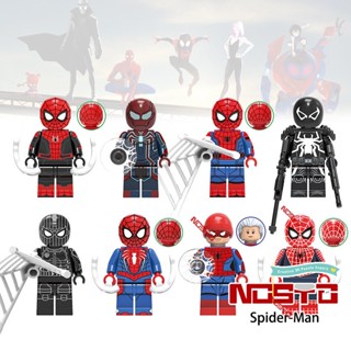 ฟิกเกอร์ Spider-Man Marvel Stealth Suit Spiderman Agent Venom ขนาดเล็ก ของเล่นสําหรับเด็ก