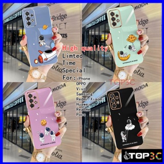  เคส Samsung A13 เคส A23 A53 5G A32 A52 A52S A13 5G A33 5G เคสโทรศัพท์มือถือ ลายดาวอวกาศ Nasa สําหรับ XQ