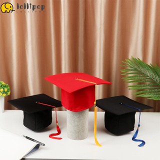 Lollipop Graduation Season University Academic Hat With Tassel Degree Ceremony