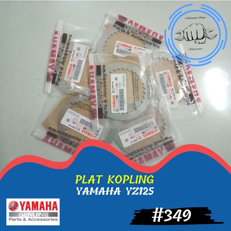 จานคลัทช์ YAMAHA YZ125 ดั้งเดิม 3XJ-16324-0