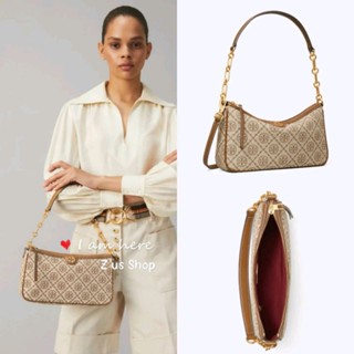 TORY BURCH T MONOGRAM JACQUARD STUDIO BAG