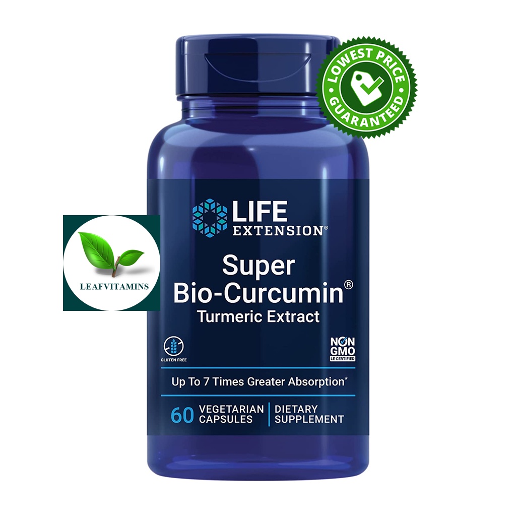 Life Extension Super Bio-Curcumin® Turmeric Extract 400 mg / 60 Vegetarian Capsules