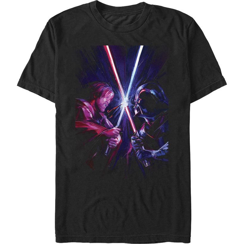 Obi-Wan Kenobi vs Darth Vader Star Wars T-Shirt เสื้อทหาร เสื้อเด็กหญิง