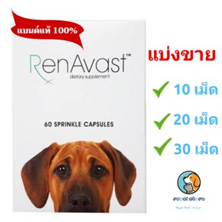 Renavast for Dog แบบแบ่งขาย อาหารเสริมโปรตีน บำรุงไต exp8/2024