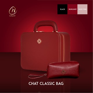 CHAT Classic Bag - กระเป๋าเครื่องสำอางน้องฉัตร กระเป๋าน้องฉัตร กระเป๋าแต่งหน้าน้องฉัตร