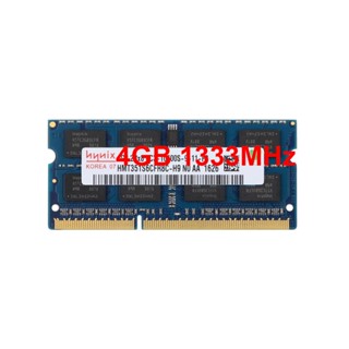 Hynix 4GB DDR3 Bus 1333MHz PC3-10600 แรมโน๊ตบุ๊ค(สินค้าใหม่) รับประกัน 2 ปี