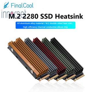 ใหม่ FinalCool IceSoul 08 M.2 NVME NGFF 2280 ฮีทซิงค์ระบายความร้อนฮาร์ดดิสก์ SSD