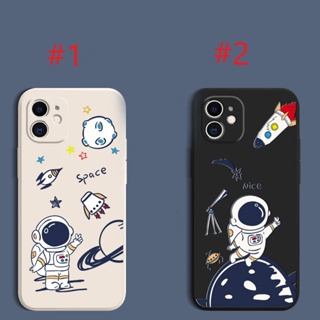 Spaceman satellite เคสไอโฟน iPhone 11 8 Plus case X Xr Xs Max Se 2020 cover เคส iPhone 13 12 pro max 7 Plus 14 pro max