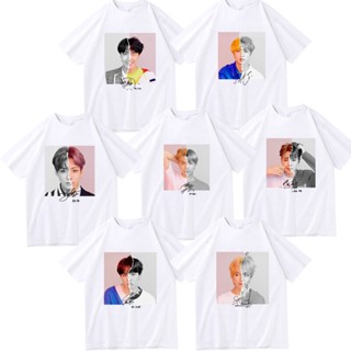 เสื้อยืด BTS Love Yourself เสื้อยืดสไตล์เกาหลี Ins Top Print Style Loose Top