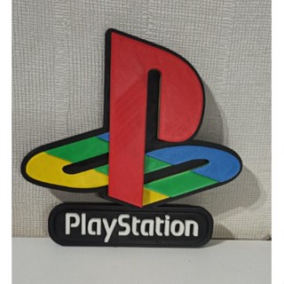 โลโก้ PLAYSTATION OLD (หลากสี)