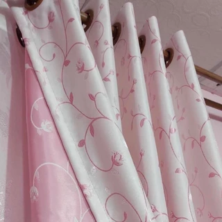 ผ้าม่านลายดอกมะลิมีหลายสี