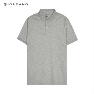 GIORDANO เสี้อโปโลผู้ชาย - Men’s Luxury Touch Polo 01010236