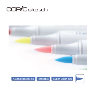 COPIC Sketch ปากกามาร์คเกอร์โคปิก (กลุ่มสี : BG_B)