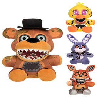 ตุ๊กตายัดนุ่น รูปสัตว์ Five Nights FNAF At Freddys Chica Bonny Foxy ของเล่นสําหรับเด็ก