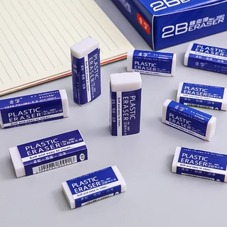 30pcs ยางลบ สีขาว 2B ทําความสะอาดง่าย อุปกรณ์เครื่องเขียน สํานักงาน นักเรียน