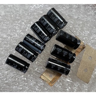 C 1000UF 35V ELNA สีดำCapacitor ขนาด13x25mm. (50ตัว) ของแท้ล้าน% 1000uf 35V  C1000uF 35V