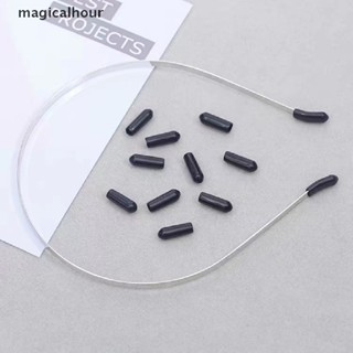 Magicalhour ^ ^ ยางฝาครอบปลายท่อ 200 ชิ้นสําหรับสกรูเกลียวป้องกันดันพอดีหมวก * ใหม่
