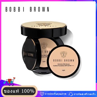 Bobbi Brown ครีมคุชชัน BB &amp; CC SPF40 PA++++ แต่งหน้าเบสธรรมชาติ ของแท้ 100% Cordyceps คุชชั่นรองพื้นเนื้อลิขวิด กันแดด