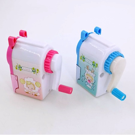 กบเหลาดินสอ กบเหลาไฟฟ้า เหลากบแบบตั้งโต๊ะ เครื่องเหลาดินสอแบบมือหมุน - รูปที่ 3