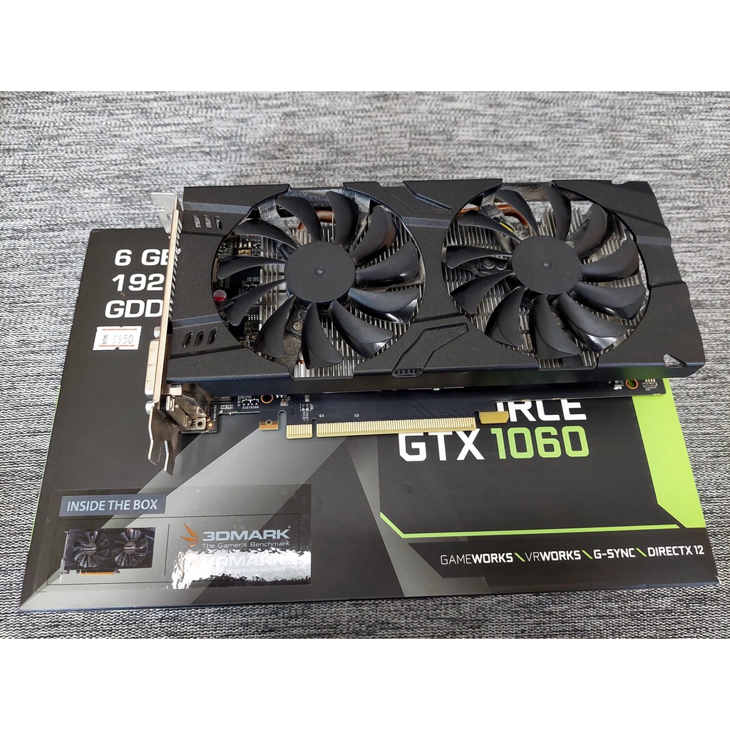 การ์จอ INNO3D GTX 1060 TWIN X2 6GB(มีกล่อง)