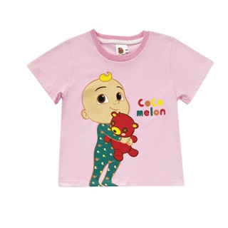 COCOMELON : CMNZT1007 เสื้อยืดเด็กลิขสิทธิ์แท้