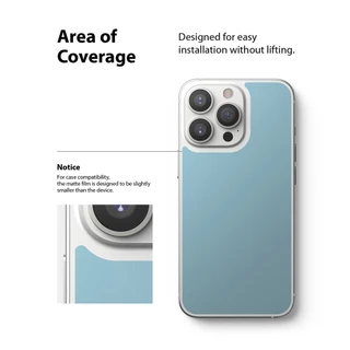 Caravan Crew Matte Back Film for Iphone 7 8 X XS XR MAX PLUS PRO 11 MINI 12 13 14 15 16 ฟิล์มหลัง ไอโฟน เนื้อด้าน