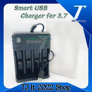 Smart ที่ชาร์จแบต 3.7V 4 ช่อง 18650 26650 16340 14500 Battery Charger