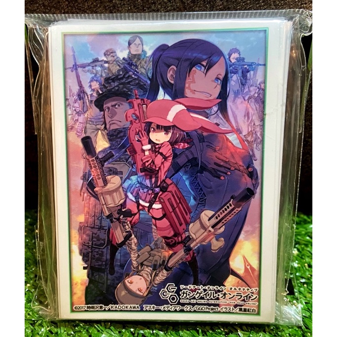 [Anime Bushiroad 0207] Sleeve Collection Sword Art Online Alternative Gun Gale Online - สลีฟการ์ด,ซองใส่การ์ด (JP)