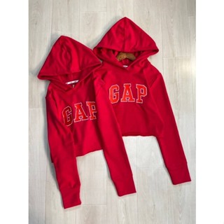 GAP Hoodie Sweatshirt เสื้อแขนยาว ทรง คร้อป