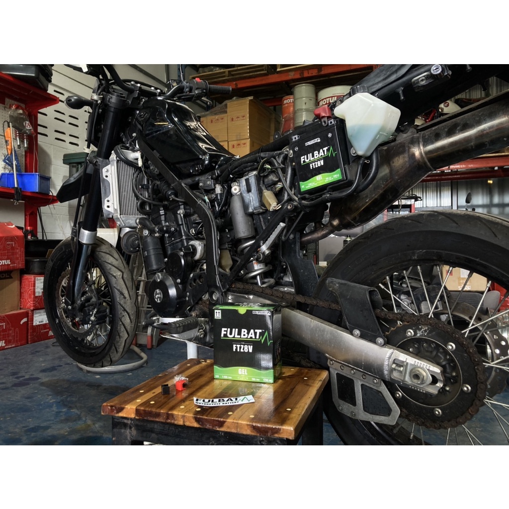 Ftr4a-bs Batteria Fulbat Gel 12v 2,4ah Ytr4a-bs Moto Scooter Quad Cros - Foto 12