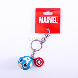 Asia Books พวงกุญแจ KEYCHAIN: CAPTAIN AMERICA (HEAD)