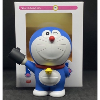 Doraemon โดราเอมอน โดเรมอน กับ ของวิเศษ ปืนใหญ่อัดอากาศ Vinyl Collectible Dolls 18 cm