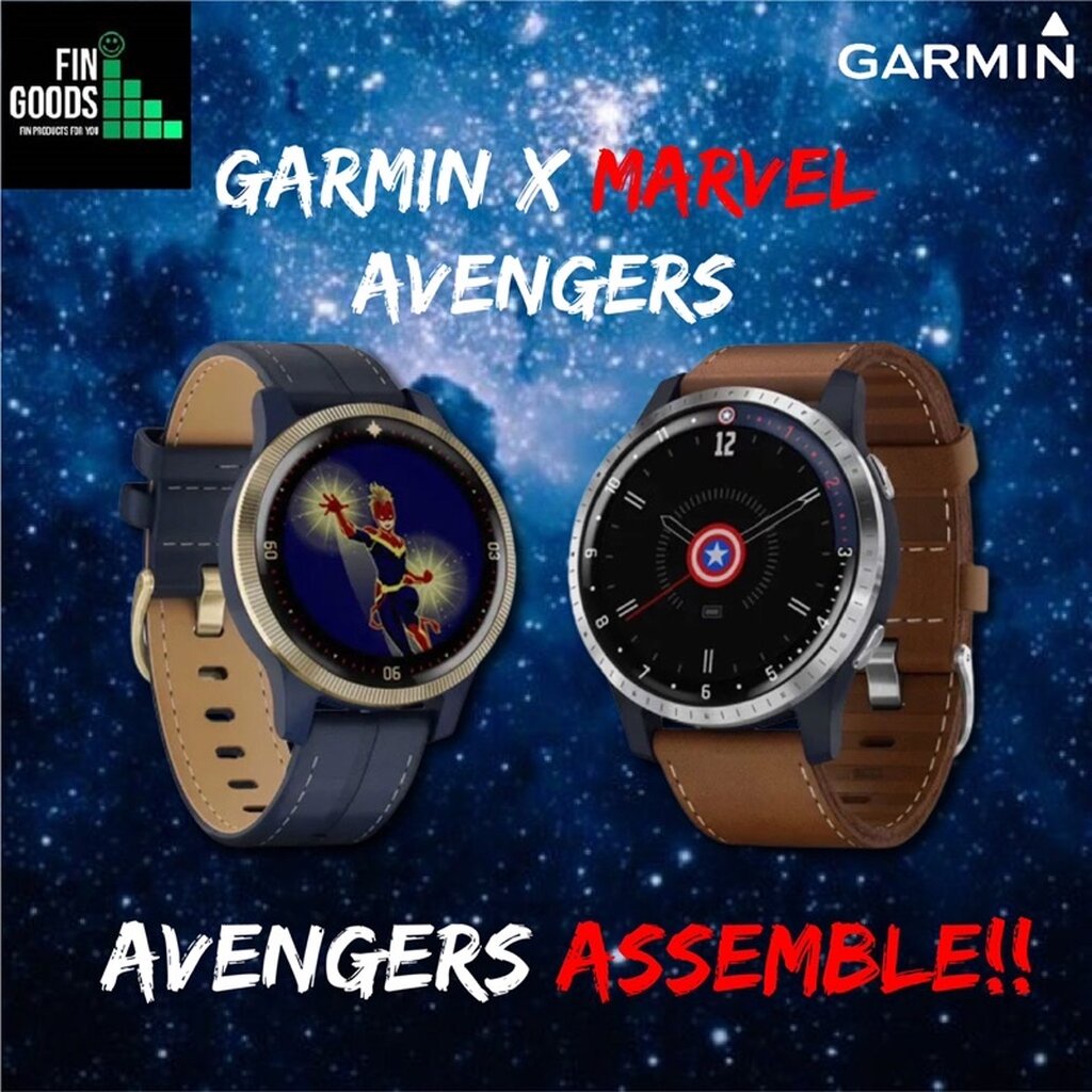Garmin Avenger (Vivoactive 4) นาฬิกาออกกำลังกาย GPS สุดเท่ รุ่น Legacy Hero ✅รับประกันศูนย์ไทย
