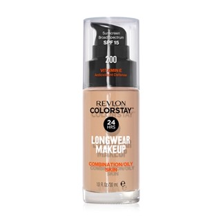 Revlon ColorStay Longwear Makeup #200 Nude 30 ml. เรฟลอน คัลเลอร์สเตย์ ลองแวร์ เมคอัพ