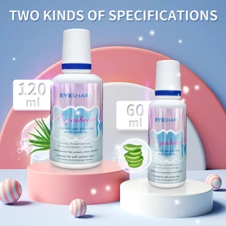 (COD)-Eyeshars น้ํายาคอนแทคเลนส์/น้ำยาล้างคอนแทคเลนส์ ขนาด60ML/120ML/360ML สำหรับคอนแทคเลนส์ให้ความชุ่มชื้น