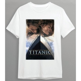 เสื้อยืด Titanic เสื้อยืดภาพยนต์ Titanic