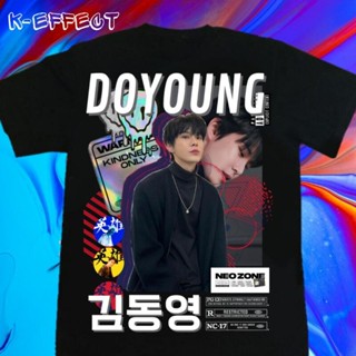 เสื้อเชิ้ต Kaos Kpop NCT DOYOUNG ยูนิเซ็กซ์ บาย เค-เอฟเฟ็คสตรีทเสื้อผ้าผู้ชาย เสื้อยืดผู้หญิง