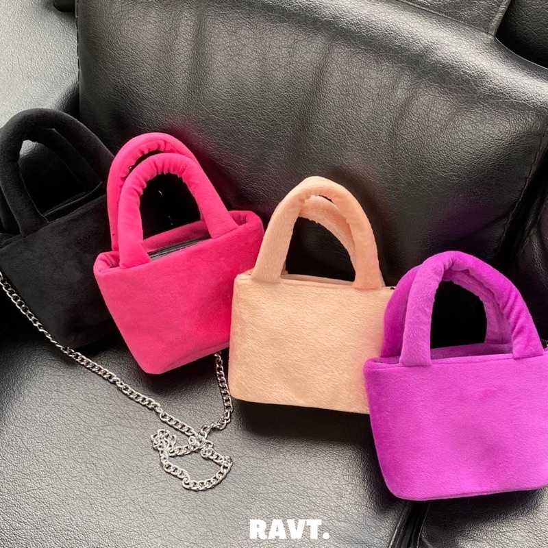 RAVT - BARNEY FLUFFY BAG - FUR BAG