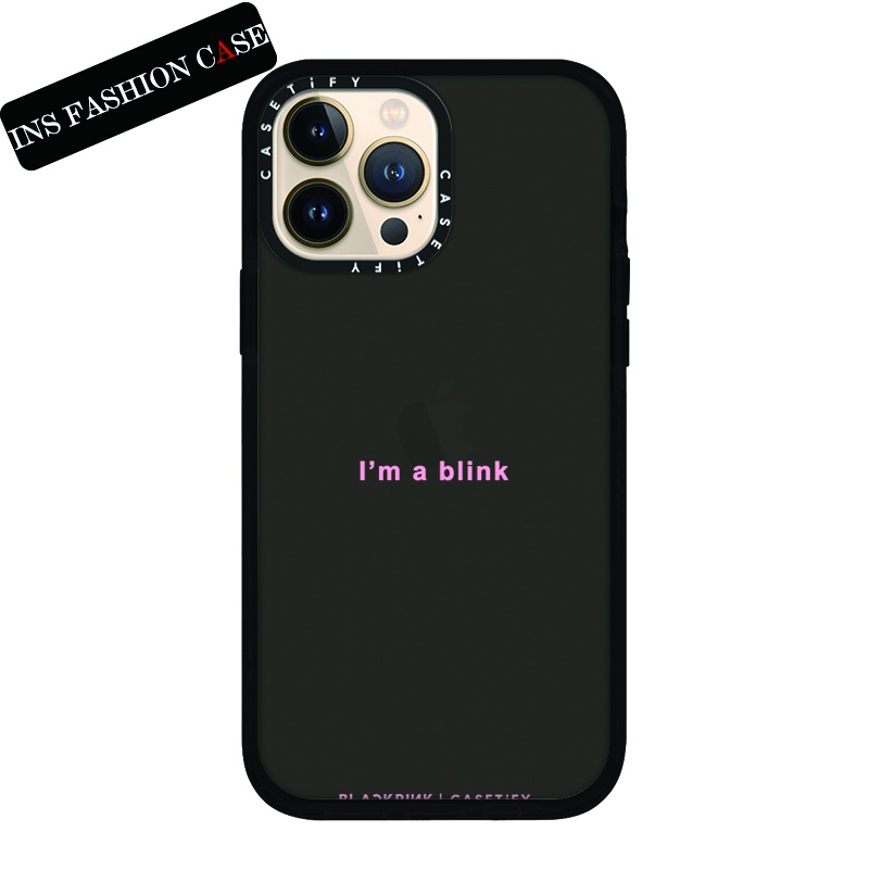 Casetify X PINK VENOM เคสโทรศัพท์มือถือนิ่ม แบบใส กันกระแทก สีดํา สําหรับ iPhone 14 13 12 11 Pro MAX IX XS MAX XR 6 6s 7 8 Plus