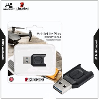 Kingston MobileLite Plus USB 3.2 microSDHC/SDXC UHS-II Card Reader (MLPM)